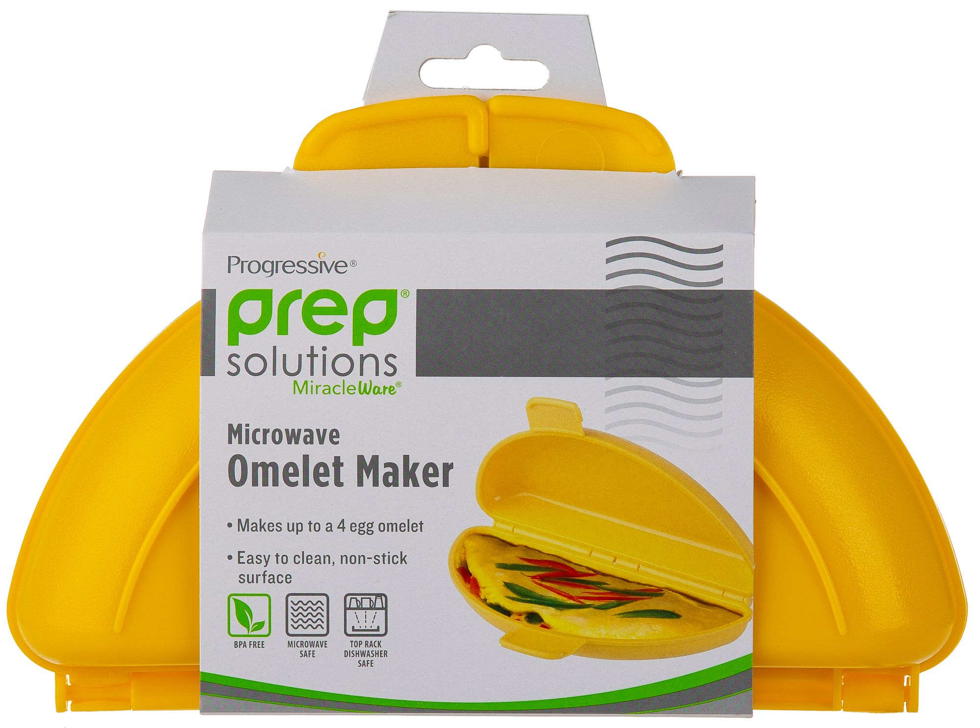 Progressive Prep Solutions Microwave Omelette Maker